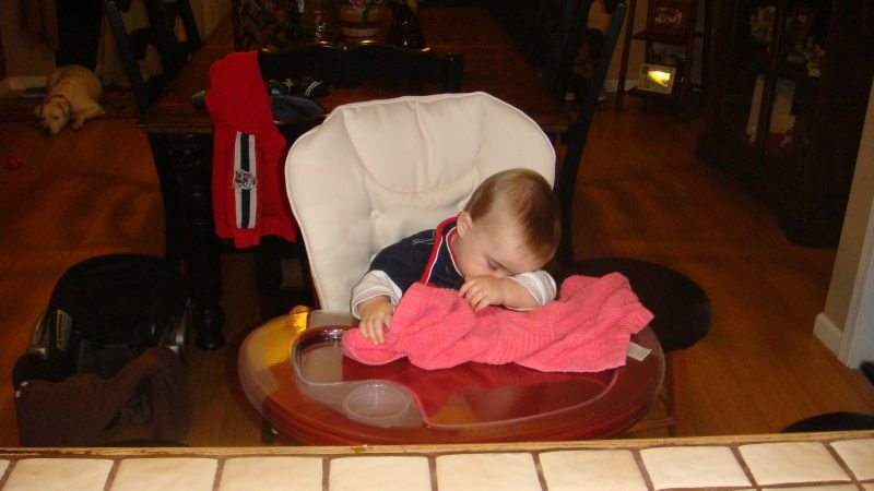 Trey Eats Himself to Sleep
